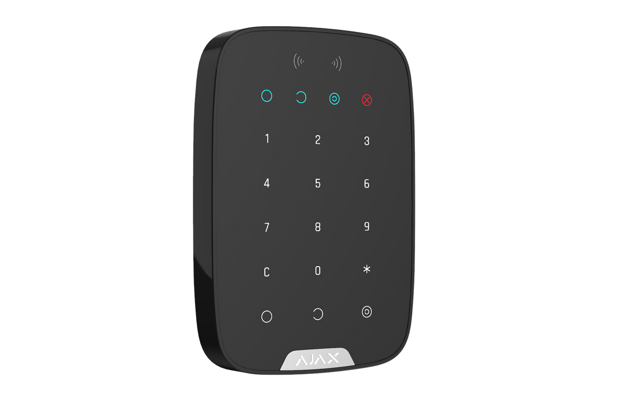 AJAX BEDIENTEIL FÜR RFID-TAG & KARTE - FARBE SCHWARZ