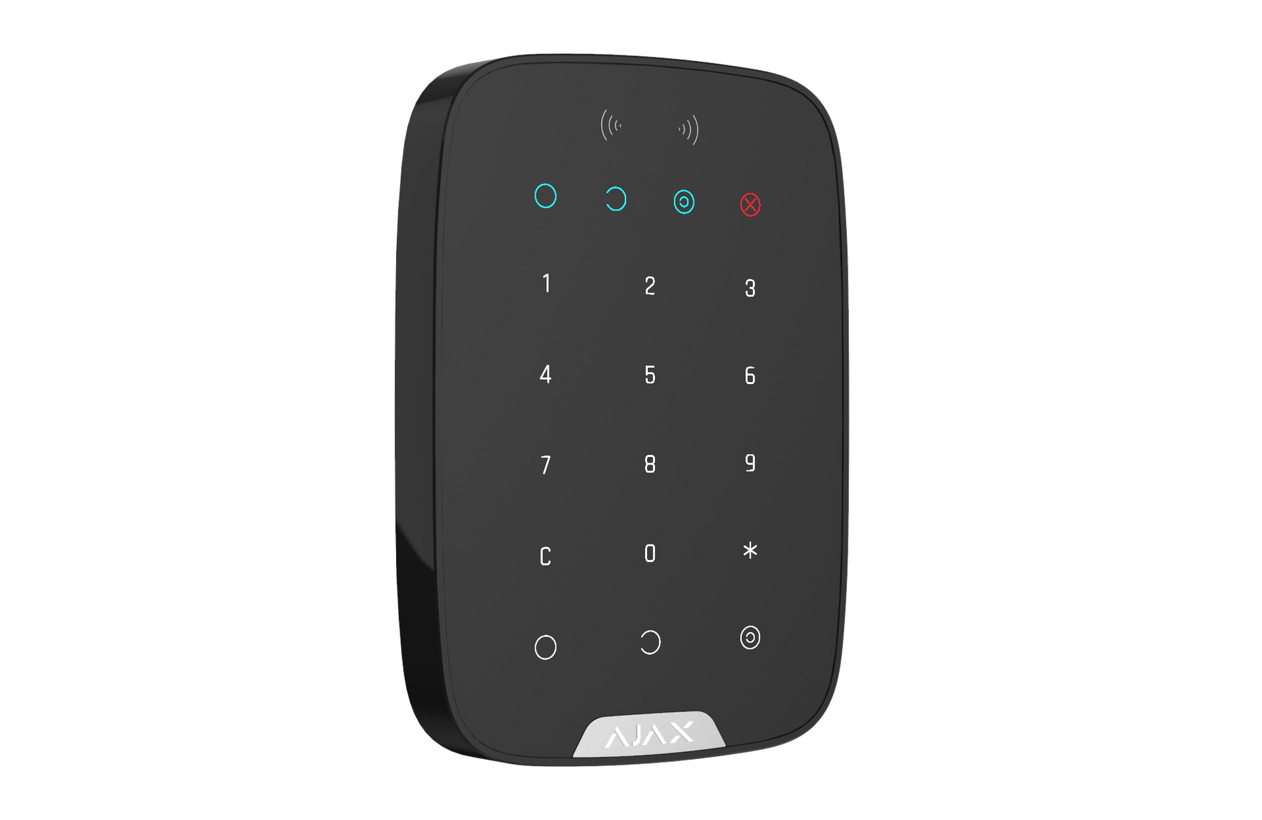 AJAX BEDIENTEIL FÜR RFID-TAG & KARTE - FARBE SCHWARZ