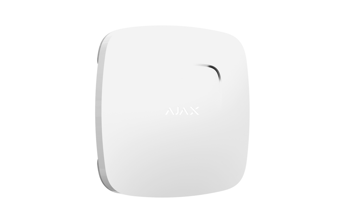 AJAX RAUCHWARNMELDER MIT CO2-MELDER - FARBE WEISS