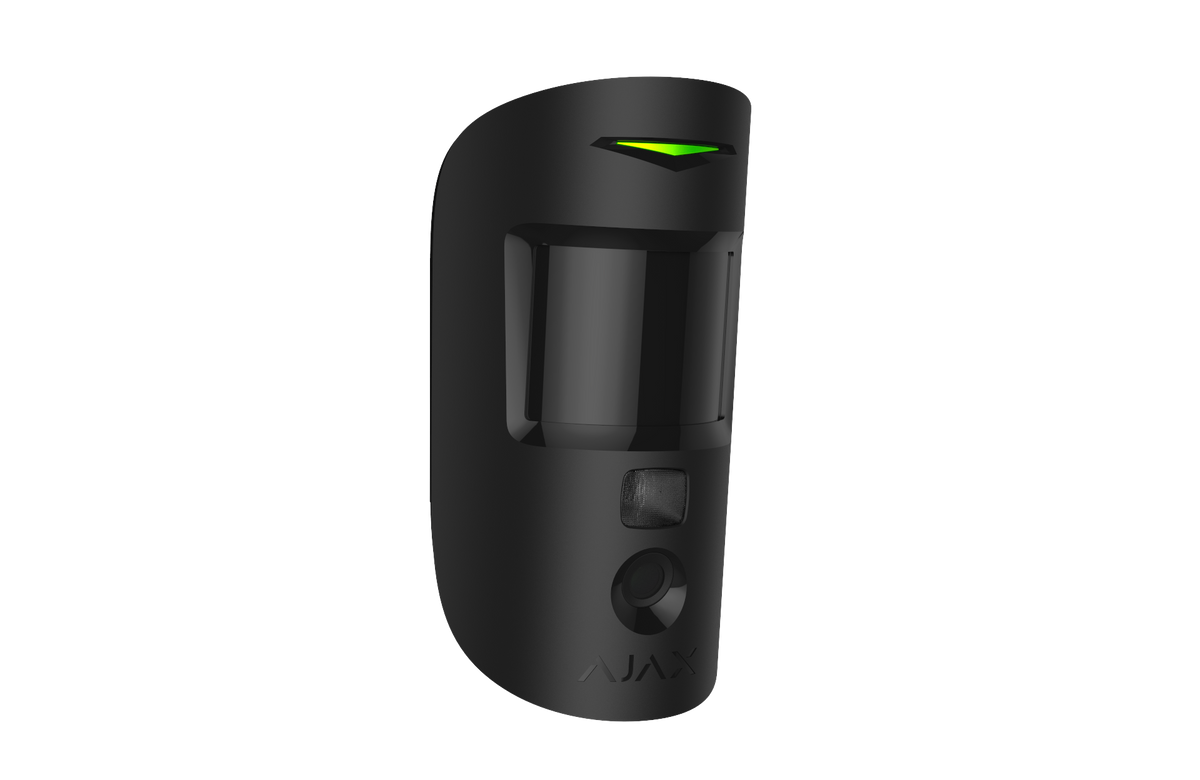 AJAX BEWEGUNGSMELDER MIT FOTOFUNKTION (PhOD) - FARBE SCHWARZ