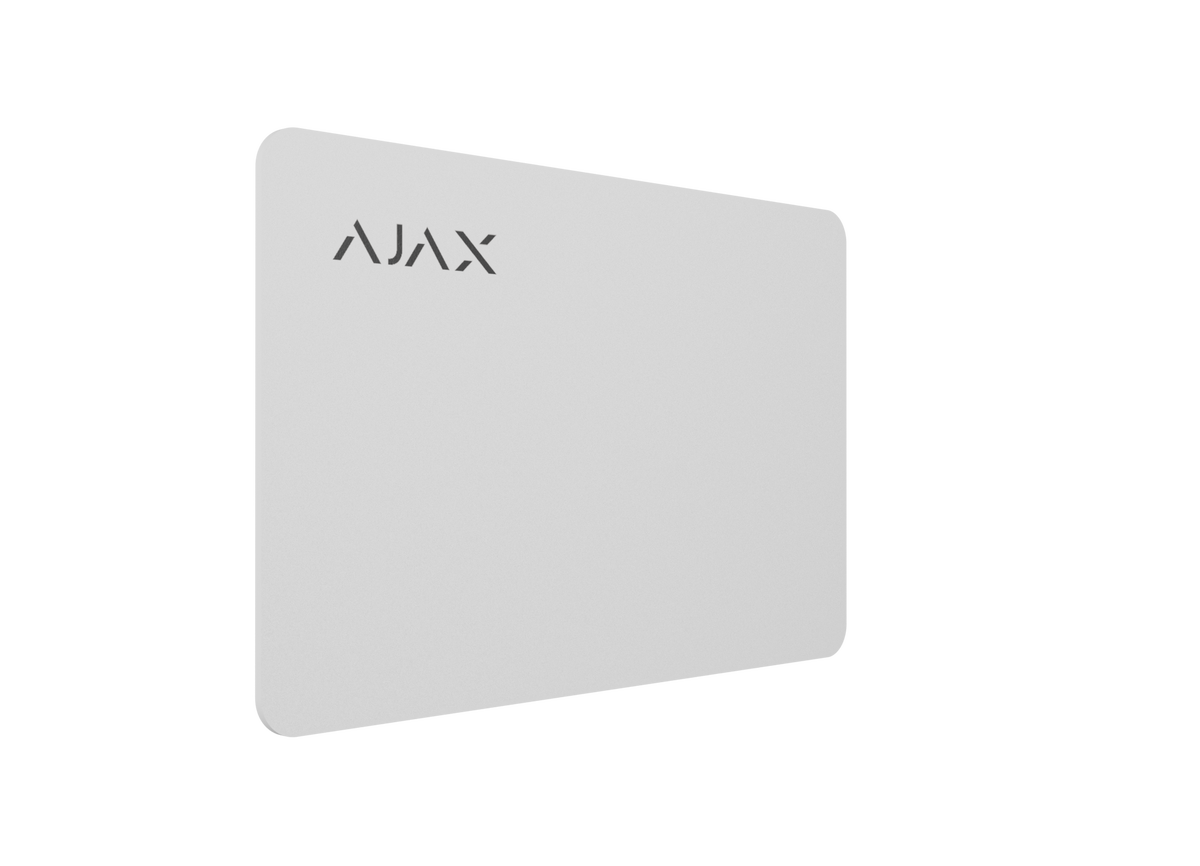 AJAX PASSCARD- FARBE WEISS