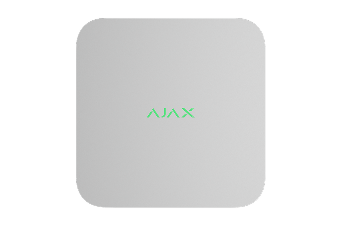 Ajax Netzwerkvideo Rekorder 8 Kanal in Weiß